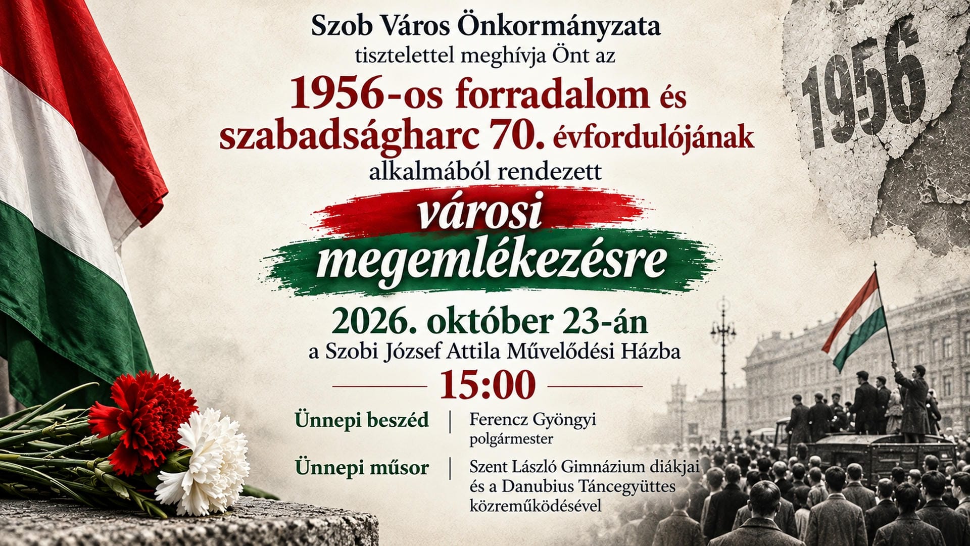 október 23., plakát